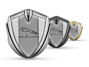 Jaguar Metallico Cupolato Emblema Disegno Max Metal Robusto